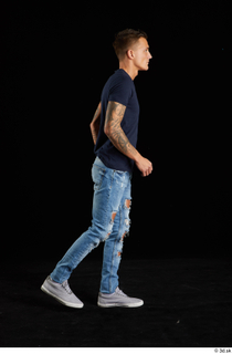 Claudio  1 blue jeans blue t shirt clothing grey…